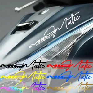 Đầu xe máy phản quang sửa đổi Sticker cá nhân trang trí với chữ cái Sticker nhãn dán chống thấm nước cho Yamaha Mio