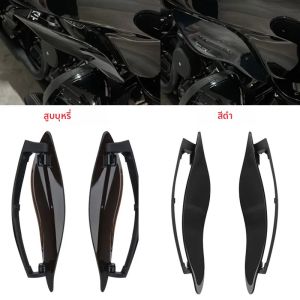 ปรับรถจักรยานยนต์ปีกด้านข้าง Batwing Fairing กระจก Air Deflector สําหรับ Harley Touring Electra Street Tri Glide CVO 14-22