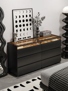 ZUNTONGGE | High-end Narrow Dressing Table with Extensible Bedside Cabinet 30cm
