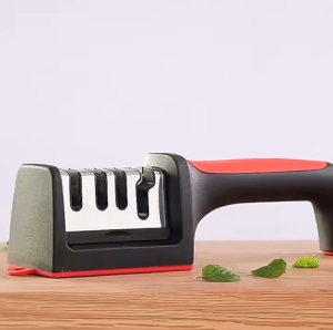 ที่ลับมีด อุปกรณ์ลับมีดมีกล่อง หินลับมีด คุณภาพดีเยี่ยม ถอนได้ ลับได้ 4 ระดับ รุ่นใหม่