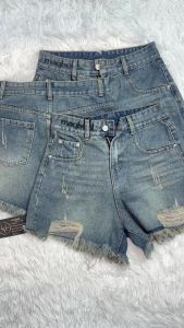 Quần Short Jeans Nữ Quần Đùi Nữ Chất Liệu Denim Jean thoáng mát co dãn thoải mái
