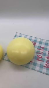 Stress Relief Squishy Ball Soft Anti-Anxiety ADHD Sensory Fidget Toy Durable Washable Squeeze Stress Ball for Adults Kids