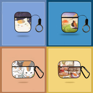 Summer Friend Cat Silicone Protective Case for AirPods pro Hard Shell Apple 1/2 Generation Earphone Cover Digital Accessories