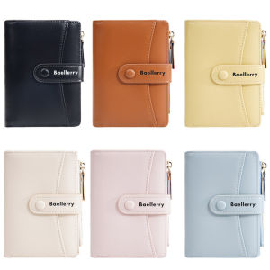 Wallet for WomenSmall PU Leather Wallet PursesLadies Short Purse