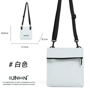 กระเป๋าสะพายข้างใบเล็กแนวญี่ปุ่นกระเป๋าสะพายไหล่เดียวแบรนด์ฮิตสำหรับผู้ชายกระเป๋าผู้ชายกระเป๋าสะพายข้างเรียบง่ายแมทช์ลุคง่ายกระเป๋าเป้มีดีไซน์