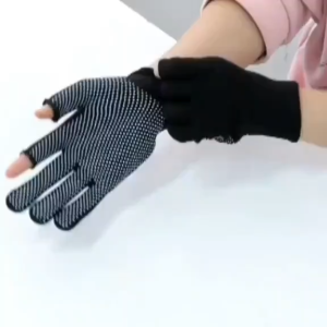 1Pair Nylon Breathable Anti-skip Gloves Safety Protection Tool Motor Cycling Climbing Outdoor Sports