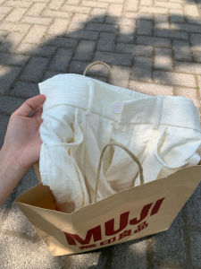 Slim Fit Airy Milk White Summer Pants Womens High Waist Straight Leg Loose Texture Casual Trousers Korean Style Commute Wind