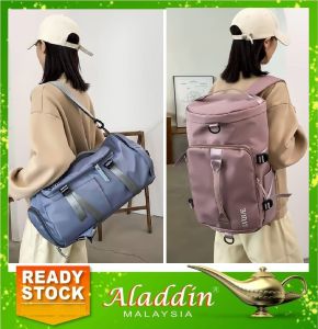 Aladdin Beg Bagasi Melancong Wanita Lelaki Beg Galas Jinjing Silang ( love Luggage Sport Gym Yoga Bag Men Women Sport Backpack Casual ) 4Y2