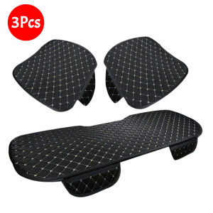 New 3Pcs Car Seat Cover Universal Car Seat Cushion Breathable Comfort Car Seat Protector Pad Car Interior Accessories