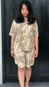 Setelan Kameja Jumbo Bahan Premium 100% dan real pict Harga Produksi langsung murah dan Bisa COD