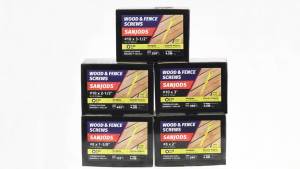 Vít Gỗ Chống Gỉ 4.5 LBS # 8 # 10 Ốc Vít Phủ Epoxy Ngoài Trời Đầu Bằng Đầu Torx Star Drive Dùng Cho Sàn Ngoài Trời