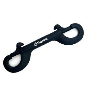 TinyMola | Quick Release Side Hanging Black Hoof Shaped Hook