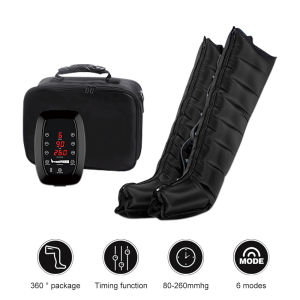 Suolaer 8 Cavity Air Compression Massager Leg Foot Circulation Pressotherapy Air Promote Blood Relaxation Pain Relief