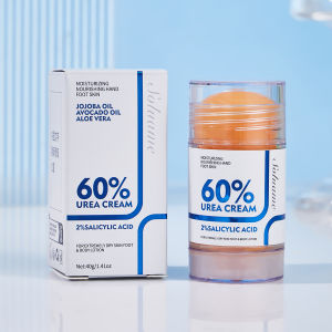 ครีมทาเท้าแบบแท่ง ยูเรีย 60% ผสมกรดซาลิไซลิก 2% ครีมบำรุงเท้า ช่วยเพิ่มความชุ่มชื้นสำหรับเท้าแห้งแตก ข้อศอก มือ และบำรุงผิวให้ชุ่มชื้น