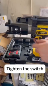 【Local shipping】UNICORN 100Mpa 10-300mm² Electric Hydraulic Crimping Pliers Brushless portabel Crimping Cable terminal Tool