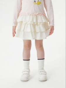 Marc&Janie | Sweet Ruffle Cake Style Cotton Short Dress