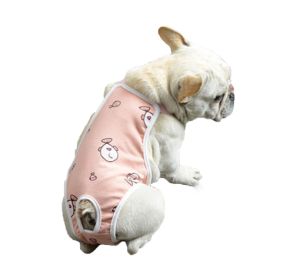 KOCO Pet Sanitary Pants Adjustable Band Menstruation Shorts Washable Dog Diaper Pet Physiological Pants for Indoor