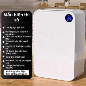 Máy Hút Ẩm NOCCLILI Máy Hút Ẩm Nhỏ Máy Làm Khô Không Khí Trong Nhà Máy Hút Ẩm Yên Tĩnh Cho Ký Túc Xá Máy Hút Ẩm Phòng Ngủ