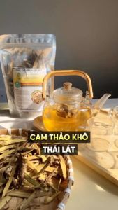 Cam Thảo khô thái lát  dùng cùng trà hoa  thanh nhiệt rất thơm ngon - Thảo Dược Việt