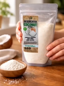 Greendahan Desiccated Coconut 250g | 500g- FINE & UNSWEETENED