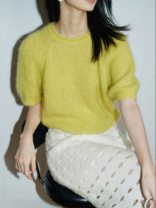 SUSHE | Casual Loose Mohair Knit Sweater