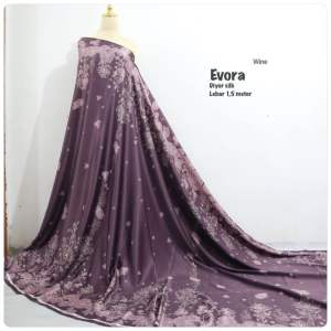 Kain silk motif evora per setengah meter (05m)