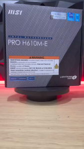 Mainboard MSI Pro H610M-E DDr5 - Hàng Chính Hãng