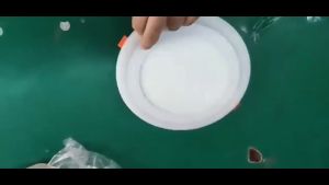 6W+3W / 12W+4W / 18W+6W LED Ceiling Panel light Blue / Yellow Recessed / Surface Downlight 2 Color 3 Modes RGB lamp