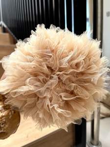 Cepol hijab murah berkualitas/scrunchie tile lembut jumbo karet elastis