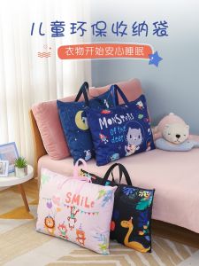 Thick Oxford Cloth Handheld Storage Bag for Kindergarten Quilts Childrens Cotton Quilt Special Wear-resistant Dust-proof Bag