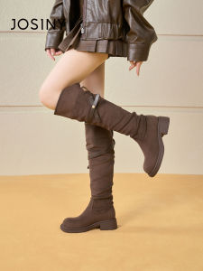 Josiny | New Autumn Winter Warm Retro Slimming Tall Boots
