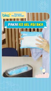 Ice Gel BKA Office Pack isi 2 pcs (420gr + 160gr) - Mendinginkan 10 jam & 5 jam