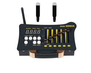 Bộ Thu Phát DMX 512 Không Dây 2.4G Để Điều Khiển Đèn Sân Khấu LED 1 Bộ Điều Khiển Với 2 Bộ Thu Sạc Hiệu Ứng Ánh Sáng Chuyên Nghiệp