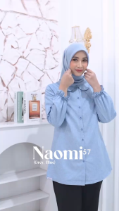 Blouse Ethica Naomi 57: Atasan Wanita Terbaru Daily Kasual Kekinian