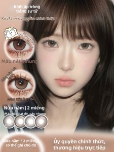 Mắt Kính áp Tròng Màu Thiết Kế Đẹp Thay Mỗi 6 Tháng 2 Cái
