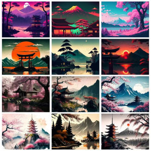 1000Pieces Jigsaw Puzzle Peaceful Chinese Architecture Landscape For Adults Ideal For Stress Relief And Relaxation