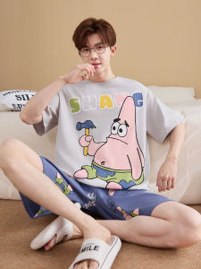 ANZHAOQI | Cotton Summer Sleepwear Set For Boys