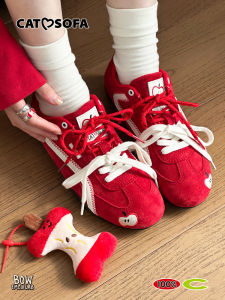 Giày Thể Thao Thường Ngày Cat And Sofa Mùa Xuân Đế Bằng Mũi Tròn Chống Mài Mòn Lưới Thời Trang Cho Nam Mùa Hè 2025