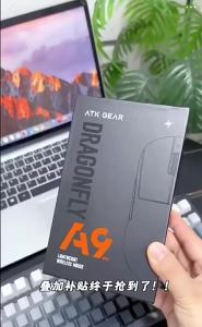 Chuột Chơi Game Không Dây ATK A9 Ultra 53g Tri-Mode 8K Nhẹ Có Thể Tùy Chỉnh Cho A9/A9 SE/A9 Plus/A9 Pro - Phụ Kiện PC Thể Thao Điện Tử Quang Điện Tử Bluetooth