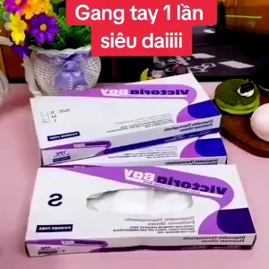Bao Tay Tiện Lợi-Găng Tay Nilon Chế Biến Thức Ăn Dùng 1 Lần Siêu Da-KIVO