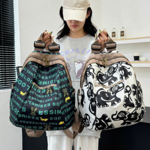 Large Capacity Travel Backpack Women Durable Oxford Cloth