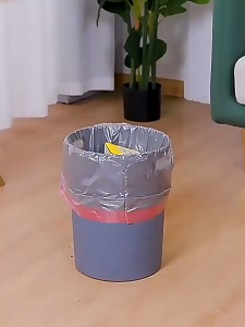 ซื้อ 5 แถม 5!ถุงขยะ (หนามาก) 45x50cm ถุงขยะแบบเชื่อก เนื้อเหนียว ไม่สกปรก ถุงขยะแบบม้วน ถุงขยะพกพา ถุงขยะแบบฉีก