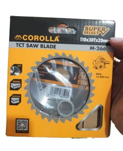 Lưỡi cưa gỗ Corolla cao cấp phi 110 x 30T x 20mm