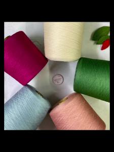 Yarn - Len Linen pha AC | Hàng cối - Chưa chập sợi | Len mềm bóng nhẹ | Đan móc thu đông | Terri Store