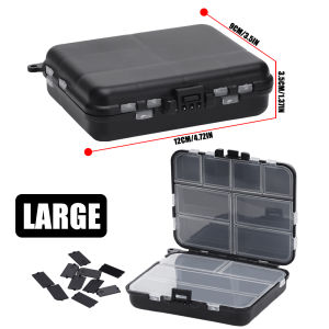 Fishing Tackle Bait Storage Boxes Portable Double-Sided Lure Hook Organizer Mini Utility Lures Fishing Box