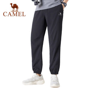 Cameljeans กางเกงยีนส์ผู้ชายกางเกงกีฬายืดหยุ่นสูงบางกางเกงลำลองระบายอากาศได้ดีกางเกงแห้งเร็วเร็วฤดูร้อน