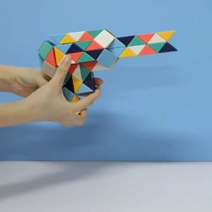 Rubik Ular Magic Snake Puzzle Cube 24 48 72 Blok Rubik Diansheng Snake Puzzle Cube Mainan Montesori Edukasi Anak