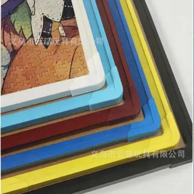 1000 Piece Puzzle Picture Frame with Mat And Transparent Cover Horizontal And Vertical Universal Frame with Base Board