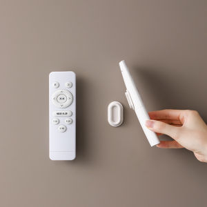 2PCS Remote Control Magnetic Sticker Self-Adhesive Wall-Mounted Storage Hook Buckle for Air Conditioner TV Remote Socket