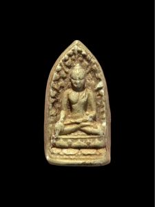 พระรอดครูบากองแก้ว วัดต้นยางหลวง อำเภอสารภี เชียงใหม่ หายากมาก #4926